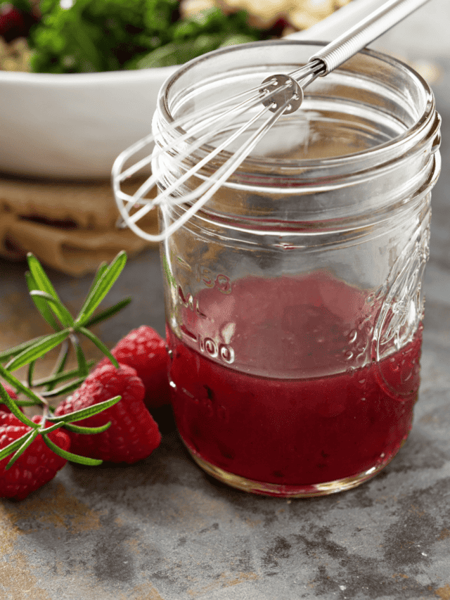 RASPBERRY VINAIGRETTE SIMPLE RASPBERRY VINAIGRETTE DRESSING TwoSleevers