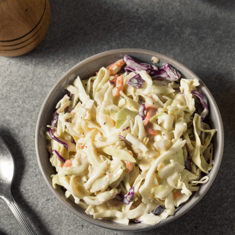 Keto Coleslaw Low Carb Southern Style Coleslaw Recipe