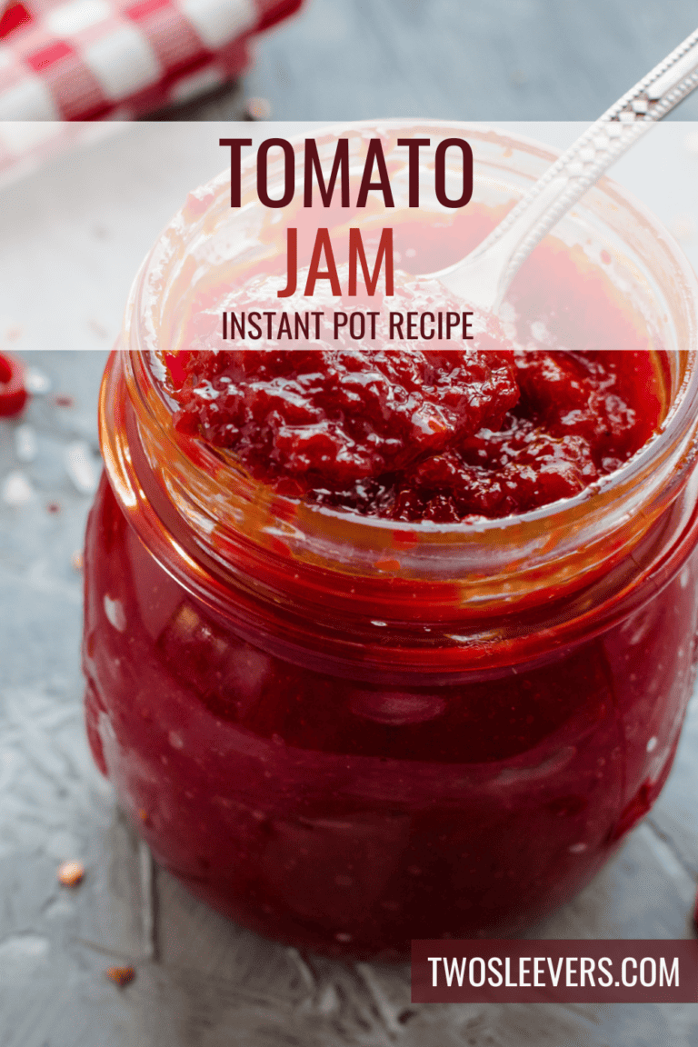 Tomato Jam | Instant Pot Tomato Jam Recipe - TwoSleevers