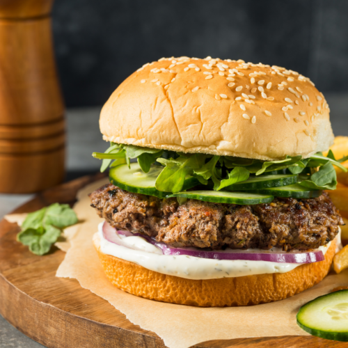 Lamb Burgers | Ground Lamb Burger Recipe - TwoSleevers