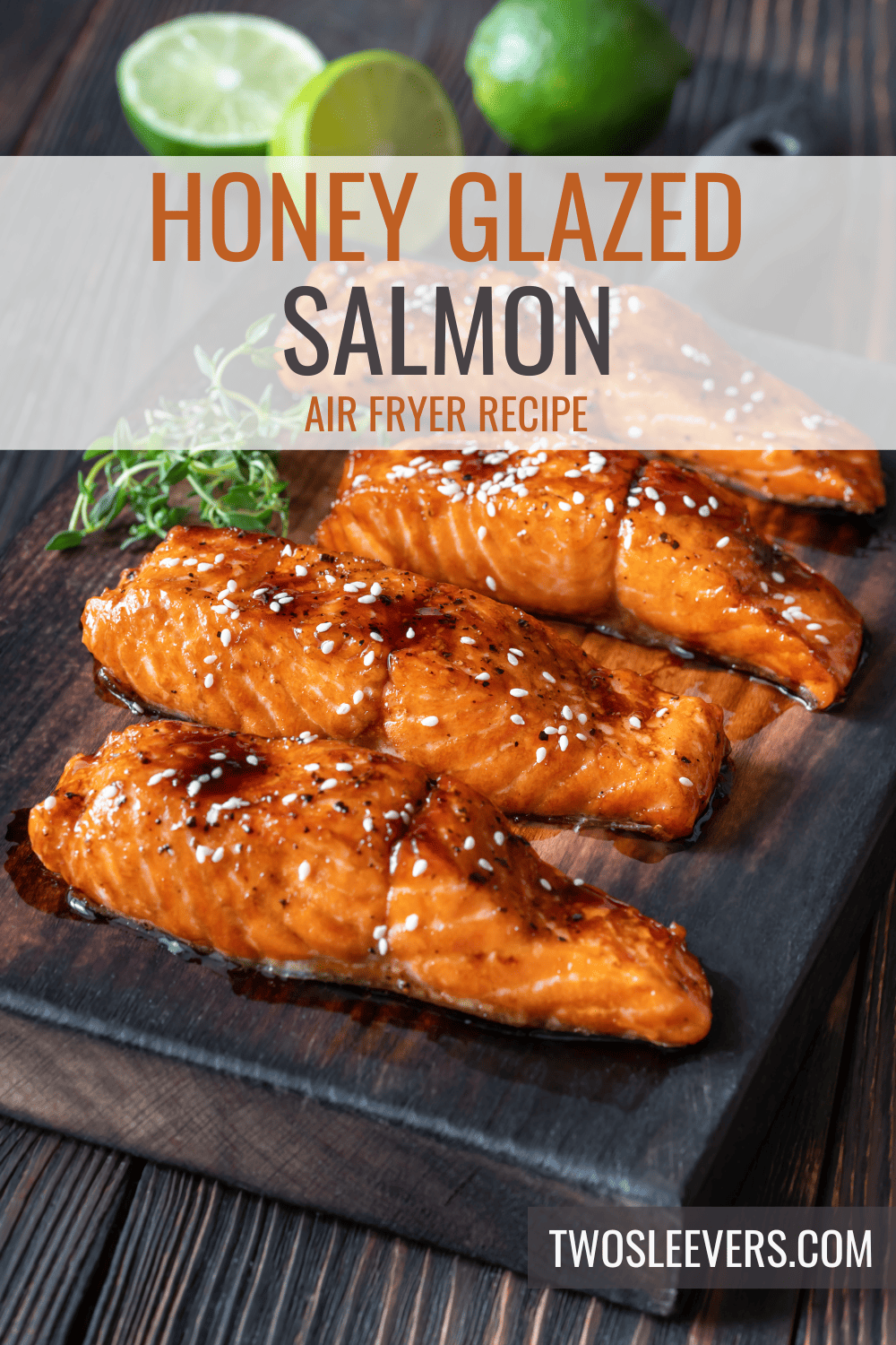 Honey Glazed Salmon | Air Fryer Honey Glazed Salmon Recipe