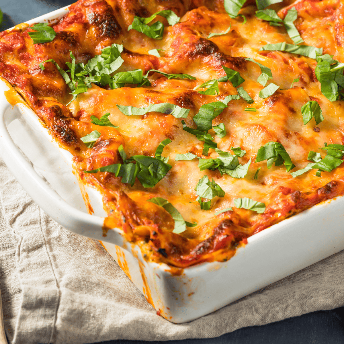 Vegetable Lasagna | Vegetarian Lasagna Recipe - TwoSleevers