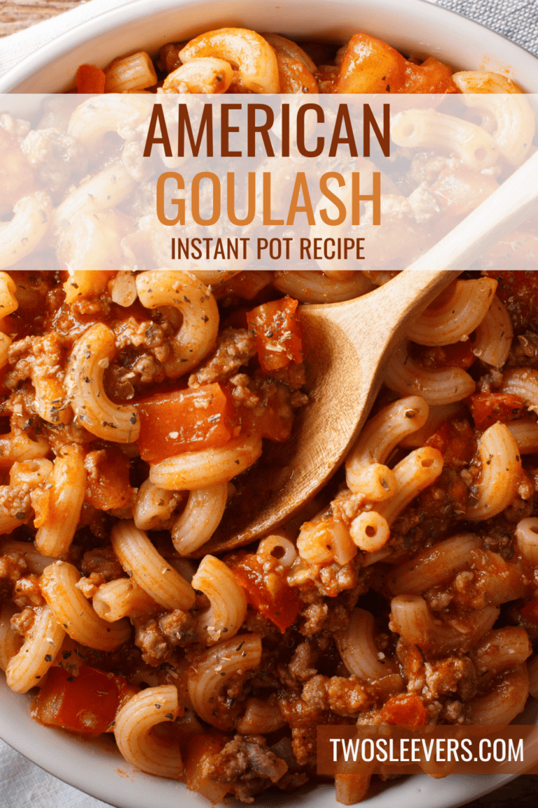 American Goulash Recipe | Instant Pot Goulash