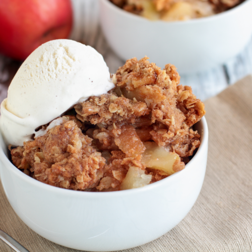 Apple Crumble Recipe | Quick and Easy Apple Dessert