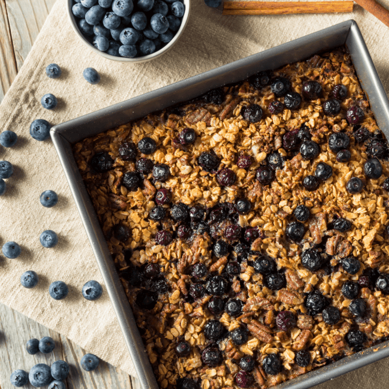Baked Oatmeal Recipe Blueberry Oatmeal Bake Recipe