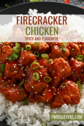 Firecracker Chicken Pin with text overlay - 9