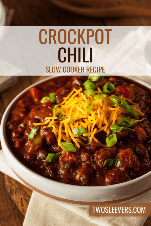 Crockpot Chili Pin with text overlay