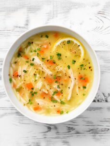 Lemon Chicken Orzo Soup | Instant Pot Chicken Lemon Orzo Soup