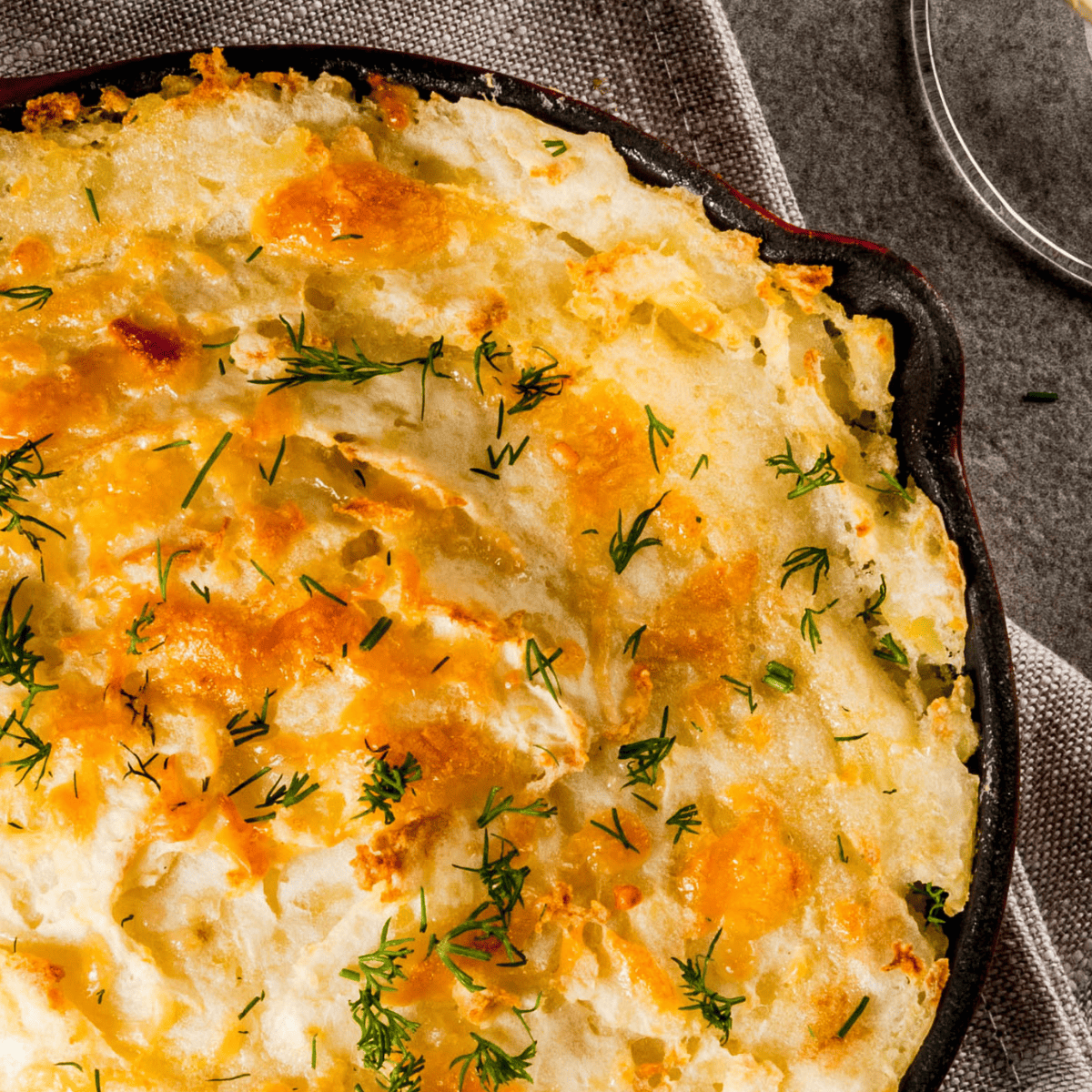 Mashed Potato Casserole | Loaded Mashed Potato Recipe