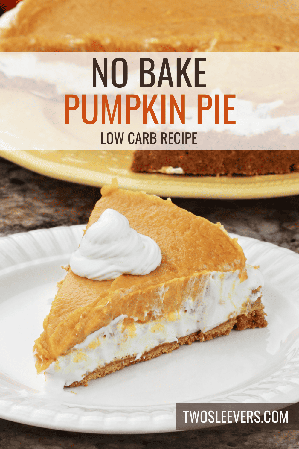 No Bake Pumpkin Pie | Simple Pumpkin Pie Recipe - TwoSleevers