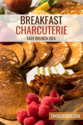 Breakfast Charcuterie Pin with text overlay