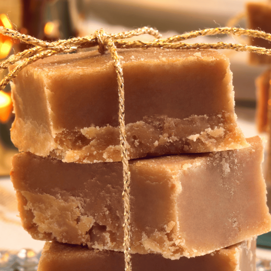 Close Up Image of Peanut Butter Fudge
