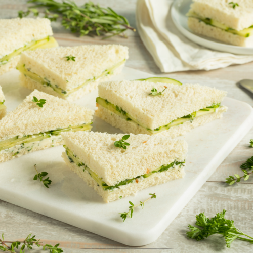 Cucumber Sandwiches | Cucumber Tea Sandwich Recipe