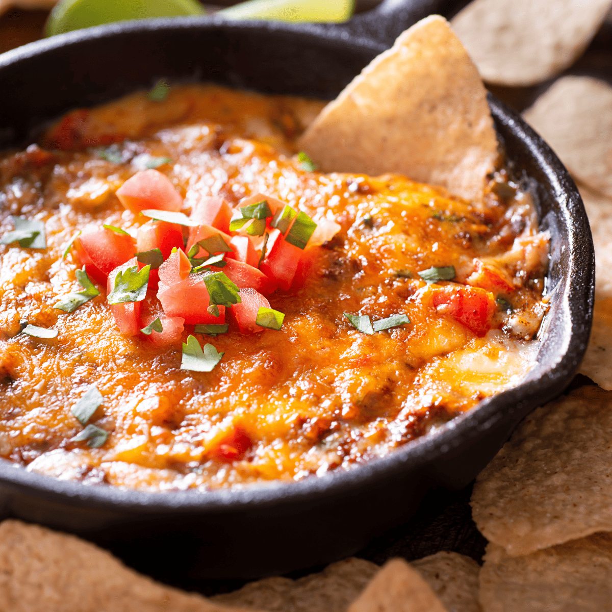 Skillet Queso Recipe Copycat Chili's Skillet Queso TwoSleevers