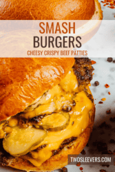 Smash Burgers Pin با پوشش متنی