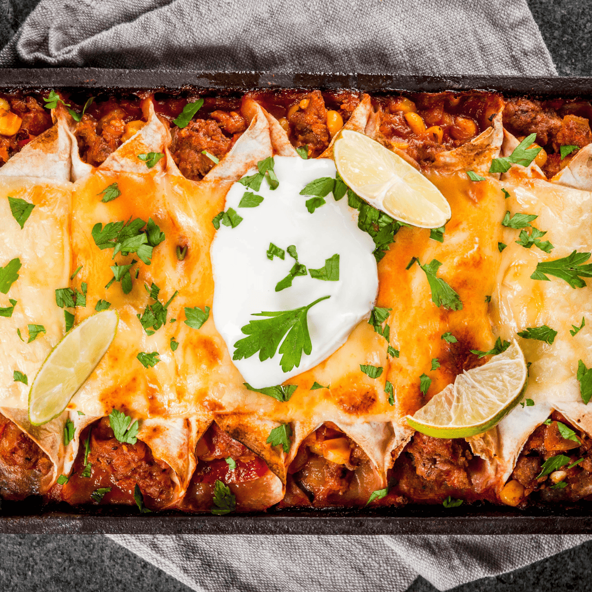 Vegetarian Enchiladas Recipe | Easy Vegetable Enchiladas