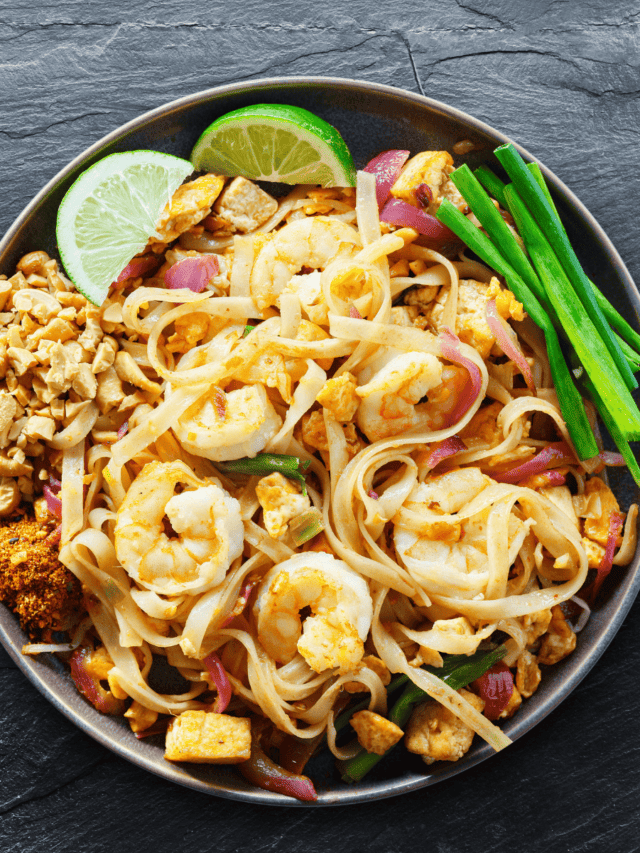 SHRIMP PAD THAI RECIPE INSTANT POT PAD THAI TwoSleevers
