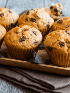Chocolate Chip Muffin Recipe | Easy Chocolate Chip Muffins