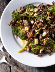 Ground Beef And Broccoli Recipe | Low Carb Ground Beef Recipe