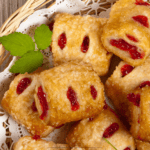 Close up image of a strawberry danish recipe - 8