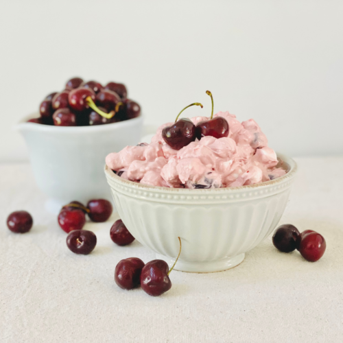 Cherry Fluff Recipe | Easy Cherry Fluff Salad - TwoSleevers