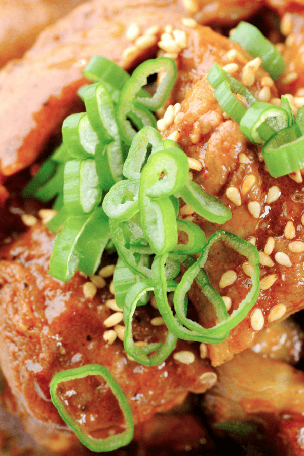 Close up image of Chicken Bulgogi