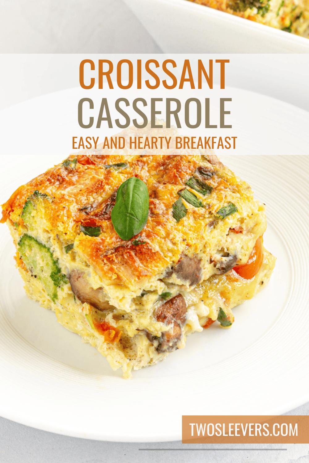 Breakfast Croissant Casserole Recipe 