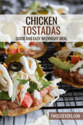 Rooster Tostadas | Straightforward Rooster Tostada Recipe