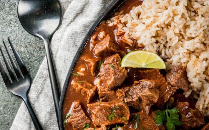 Chile Colorado Recipe   Beef In Red Chili Sauce - 29