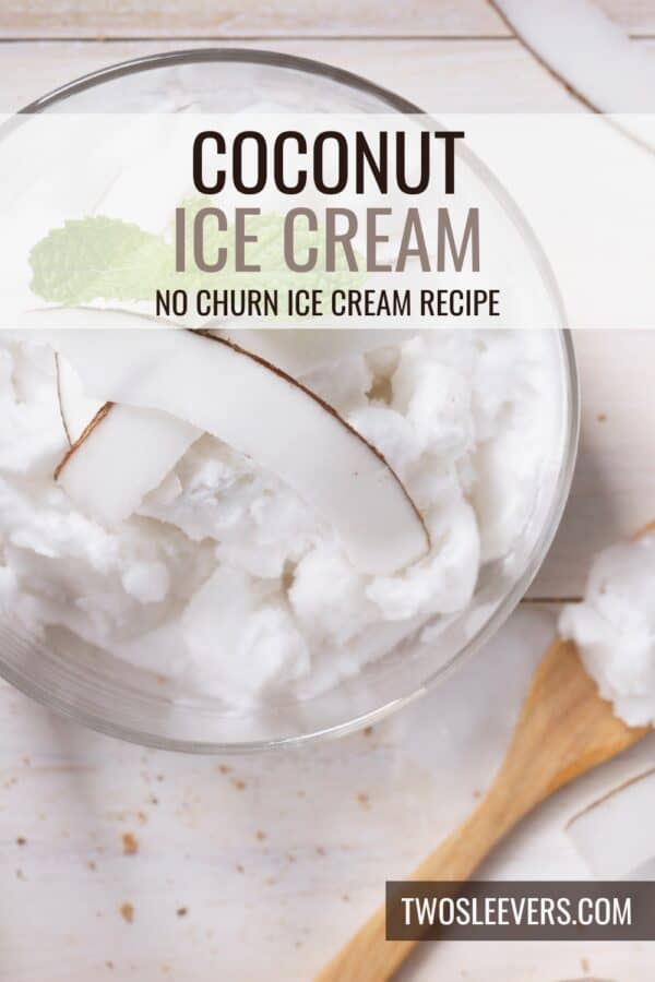 Coconut Ice Cream Recipe   No Churn Coconut Ice Cream - 45