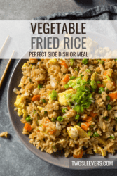 Fried Rice Recipe | Easy Vegetable Fried Rice