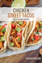 Hen Road Tacos | Gradual Cooker Hen Road Tacos – TwoSleevers