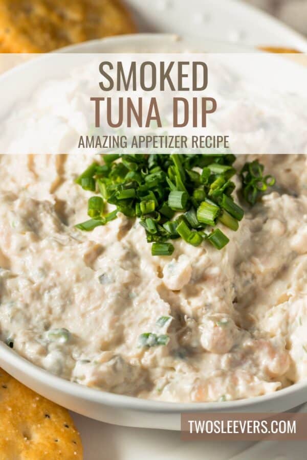 Smoked Tuna Dip Pin with text overlay