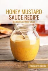 Honey Mustard Sauce Recipe | Honey Mustard Dipping Sauce – TwoSleevers