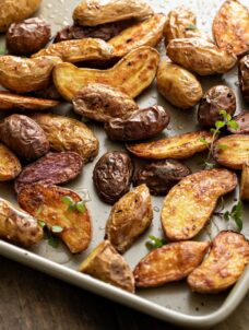 Sheet Pan Potatoes | Rosemary Baked Baby Potatoes