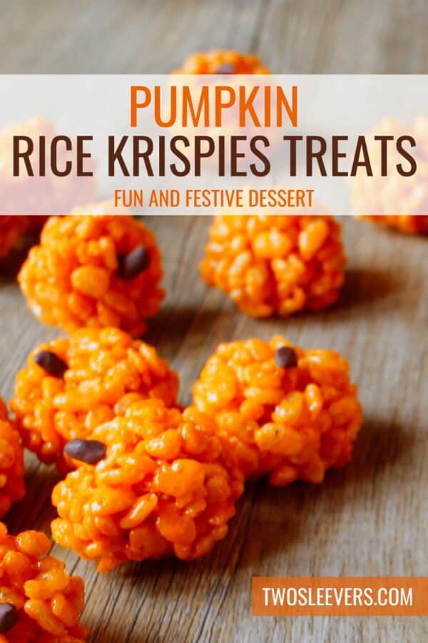 Pumpkin Rice Krispie Treats Recipe   Pumpkin Marshmallow Treat - 98