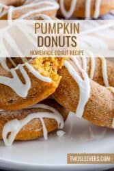 Pumpkin Donuts | Baked Pumpkin Donut Recipes – TwoSleevers