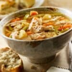 A bowl of turkey stew - 8