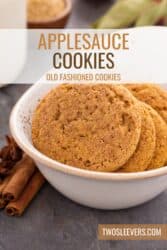 Applesauce Cookies | Previous Long-established Applesauce Cookie Recipe – TwoSleevers