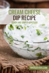 Cream Cheese Dip Recipe | Creamy And Irresistible Appetizer – TwoSleevers