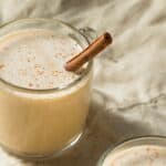 image of a mug of Eggnog with a cinnamon stick in it - 8