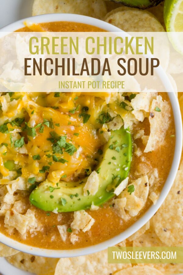 Green Chicken Enchilada Soup recipe