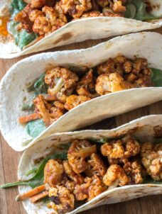 Cauliflower Tacos | Roasted Cauliflower Taco Recipe