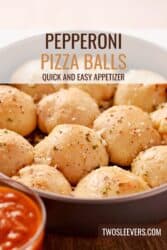 Pizza Balls | Straightforward Stuffed Pizza Bites – TwoSleevers