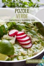 Pozole Verde Pin with text overlay