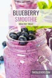 Blueberry Smoothie Recipe | Simple Antioxidant Smoothie – TwoSleevers