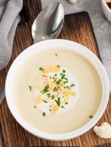 Cauliflower Cheese Soup Recipe | Cheesy Cauliflower Soup