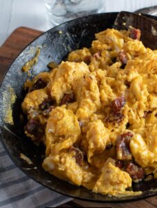 Chorizo And Eggs | Huevos Con Chorizo