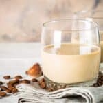 Close up image of two glasses of Homemade Irish Cream - 8