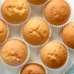 Close up image of Lemon Muffins - 8